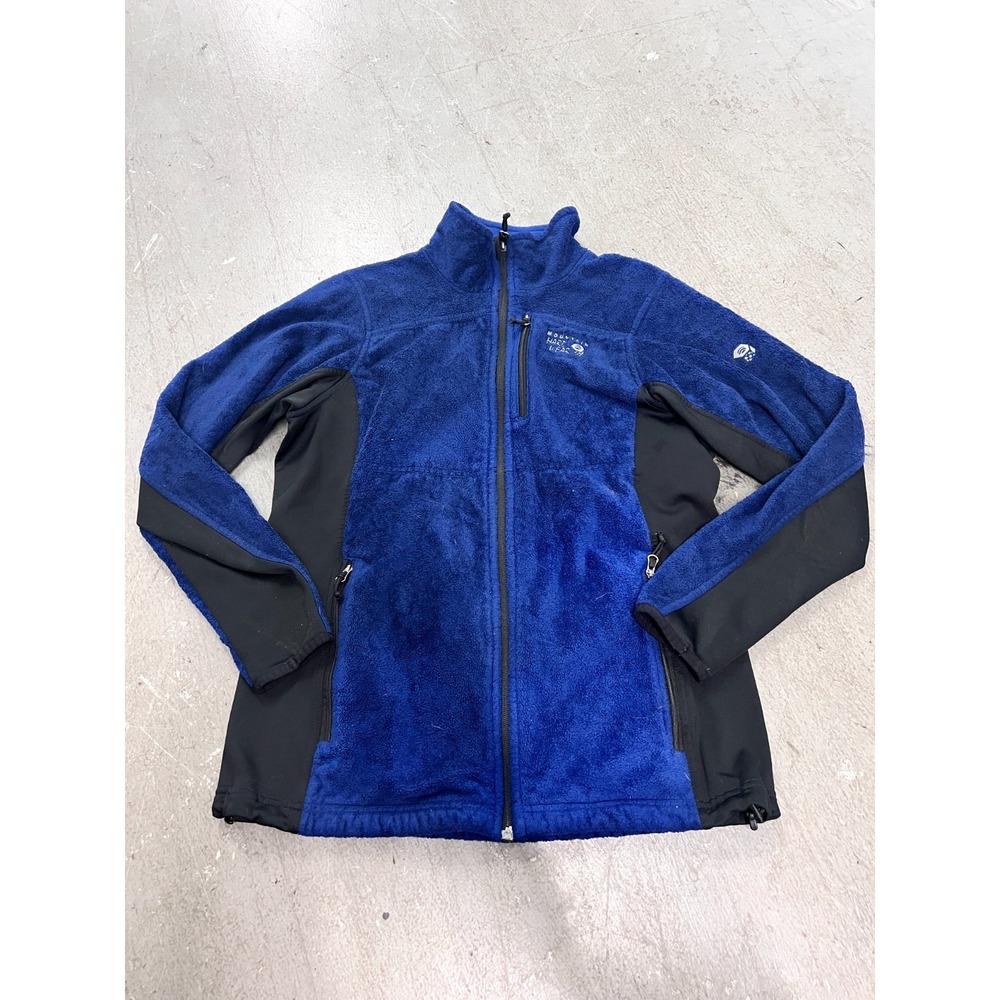 Mountain Hardwear Polartec High Loft Jacket Womens L Blue‎ Travel Hiking
